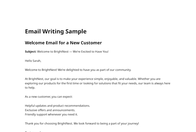 write professional emails, letters and business messages